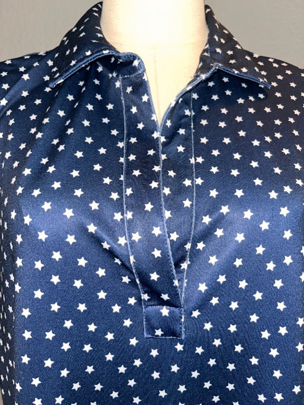 VINEYARD VINES STARS STARRY SANKATY LUCAYA POPOVER PERFORMANCE DRESS - EUC - XL - Picture 2 of 12